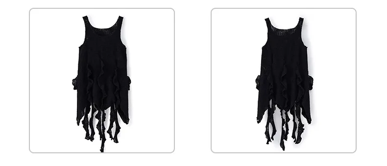 Girls Wasteland Street Dance Knitted Tank Top Jeans Boys Hip Hop Hoodies Clothes Sets Kids Jazz Costume Children Punk Streetwear Sa8c240ba03df4f4aa4db896bf224cf9dc