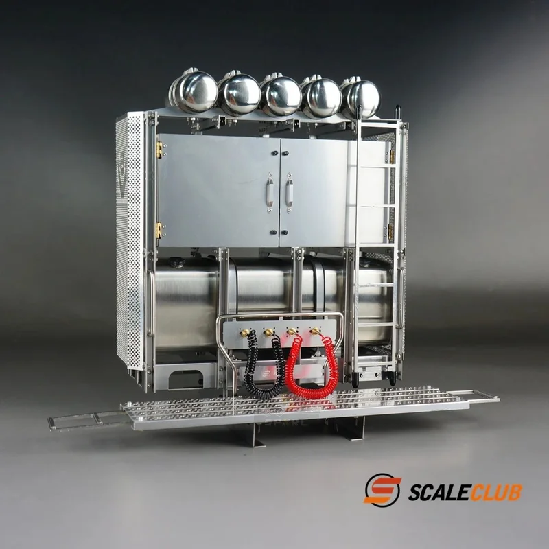 

Scaleclub 1/14 Heavy Drag Tractor Equipment Rack Universal For Tamiya Scania 770S MAN Benz Volvo RC Trailer Tipper Car Parts