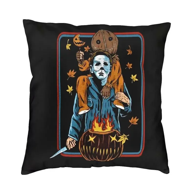 

Halloween horror film Michael Myers throw pillow cover decorativeness 3D print pillow cover