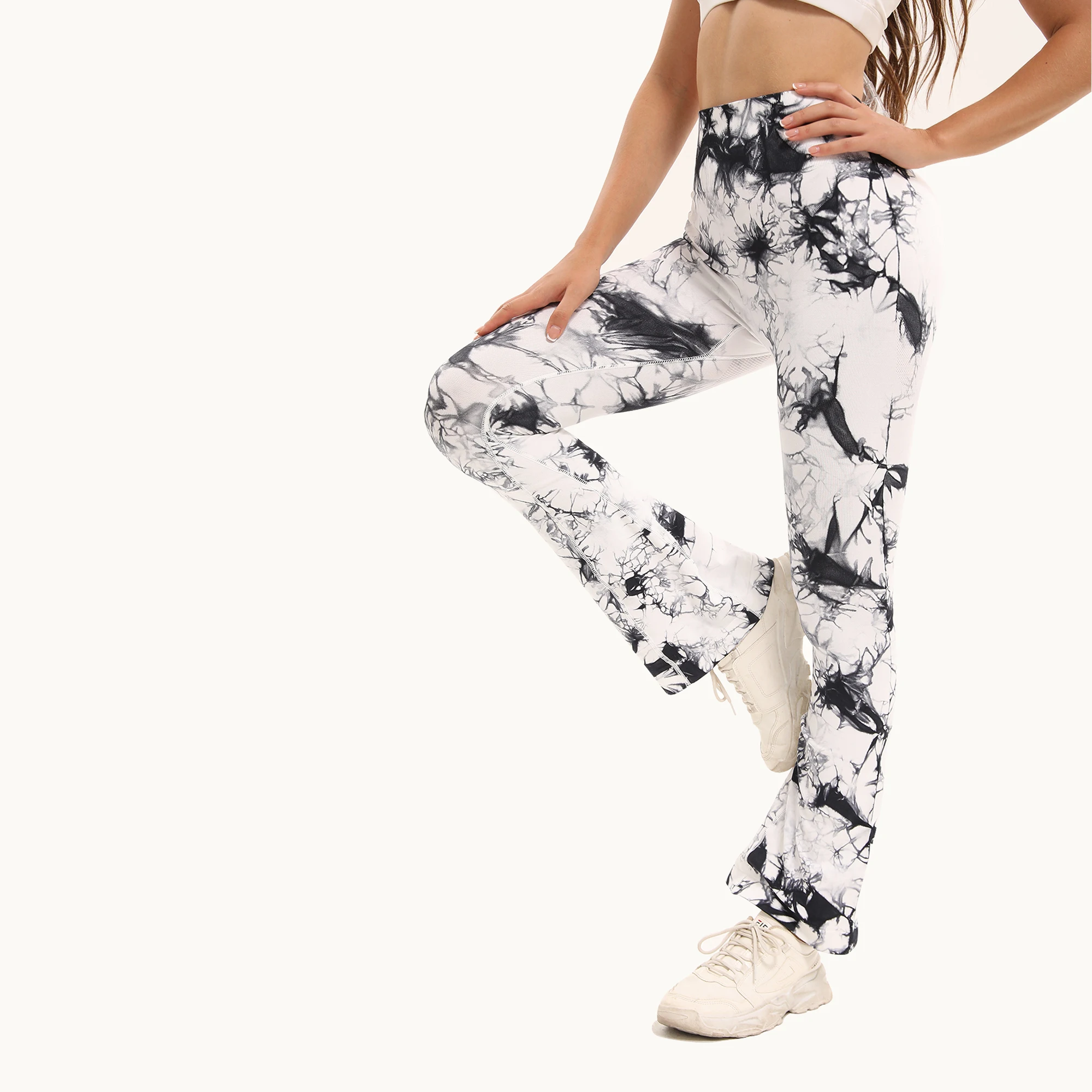 Tie-dye Women's Yoga Pants Flare Leggings High Waist Workout Wide Leg Pants Women Gym Fitness Sports Flared Pant Dance Trousers 15 Sa8c2640ce8444e5dbaea2645b8967d75X