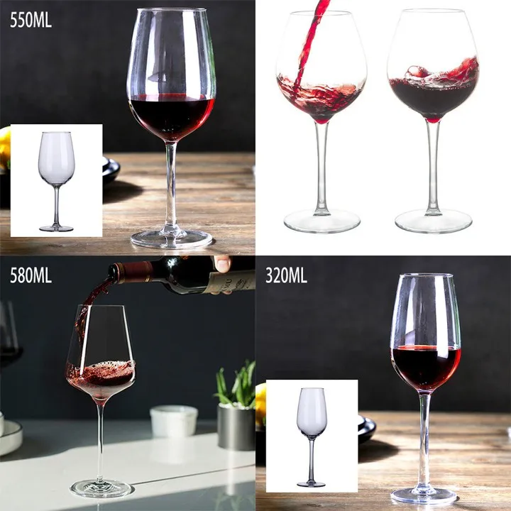 Plastic Wine Cups 320ML/550ML/580ML