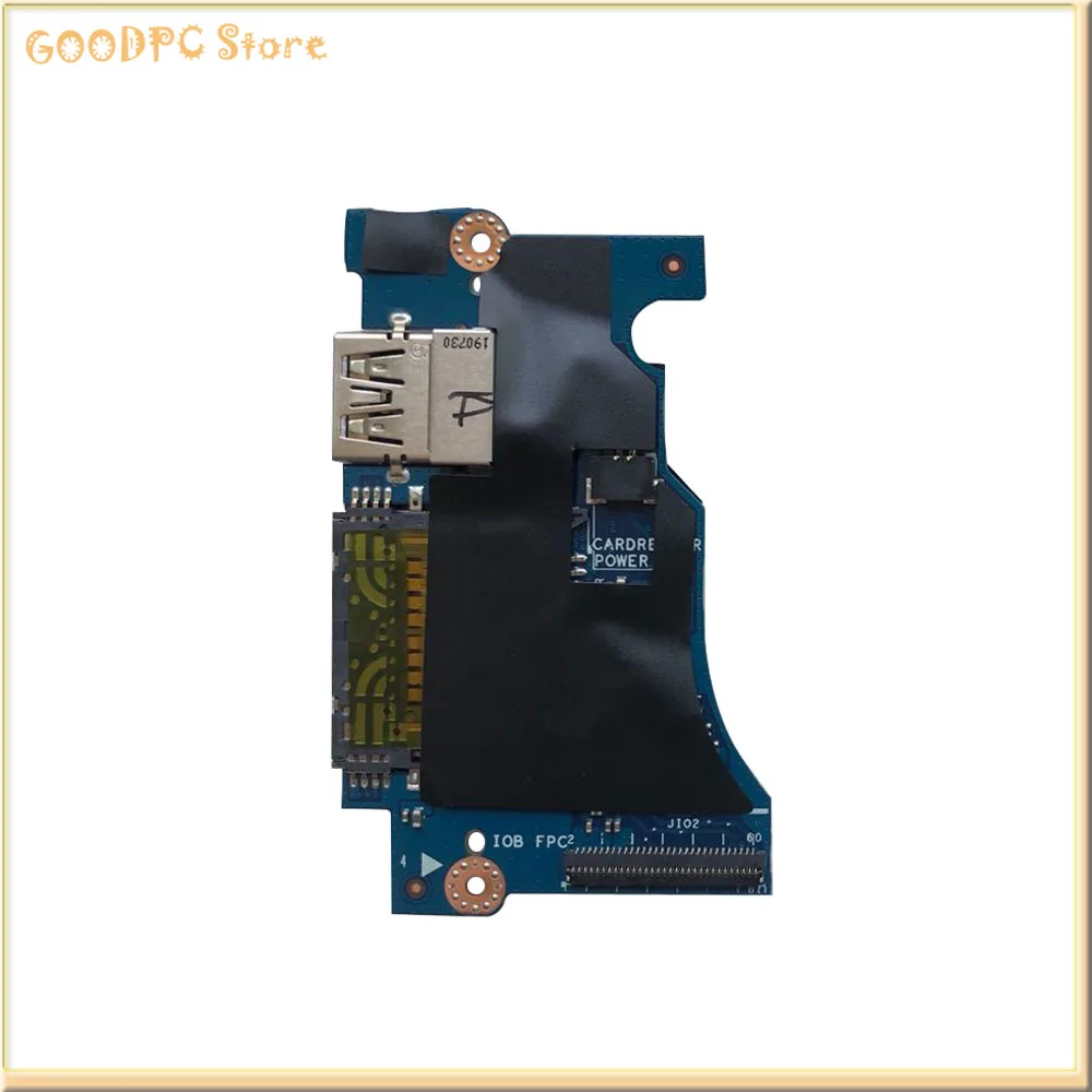 

Новая Оригинальная для Dell XPS 13 9343 9350 9360 Φ 0H2P6T Y1TPF аудио плата питания SD слот Плата USB-порта коммутационная плата