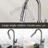 Universal Extension Device Faucets Kitchen Vegetable Washing Basin Water Nozzle Pressure Conversion Joint Large Angle Rotation 6