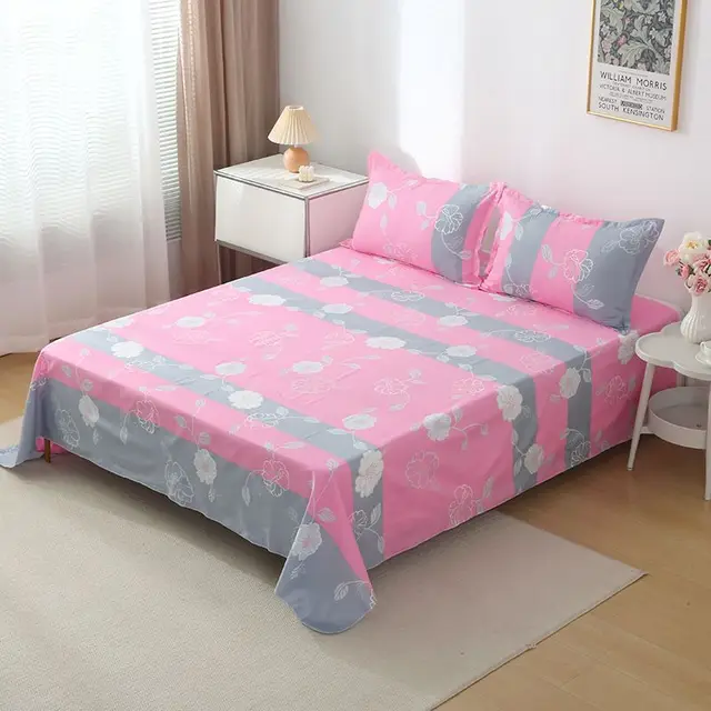 ‌ Ensemble de draps bohème – 400TC en coton de style méditerranéen avec colorant résistant à la décoloration pour les essentiels du dortoir 3