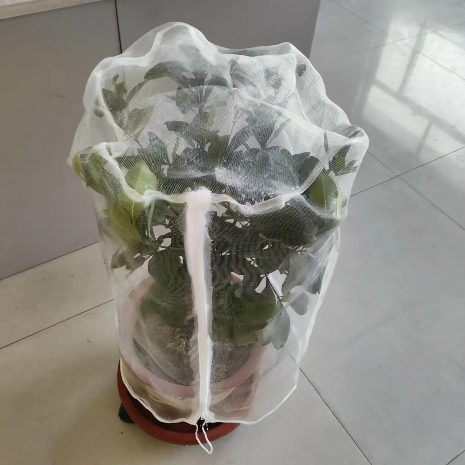 2개입 식물 보호망 통기성 메쉬 장벽 보호대 새 방지망 토마토 케이지 네트 (토마토, 오이, 딸기, 꽃용)