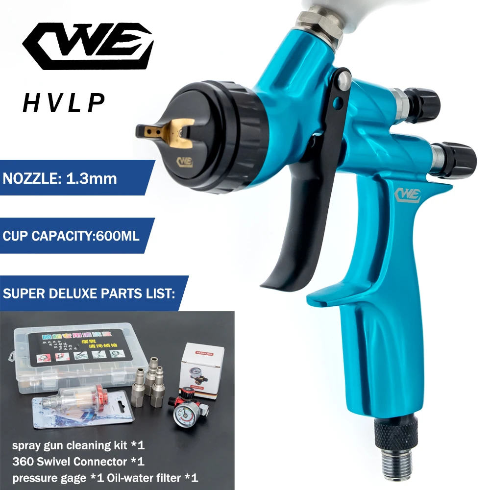 CWESprayGun13mmStainlessSteelNozzleAirSprayGunWaterBased