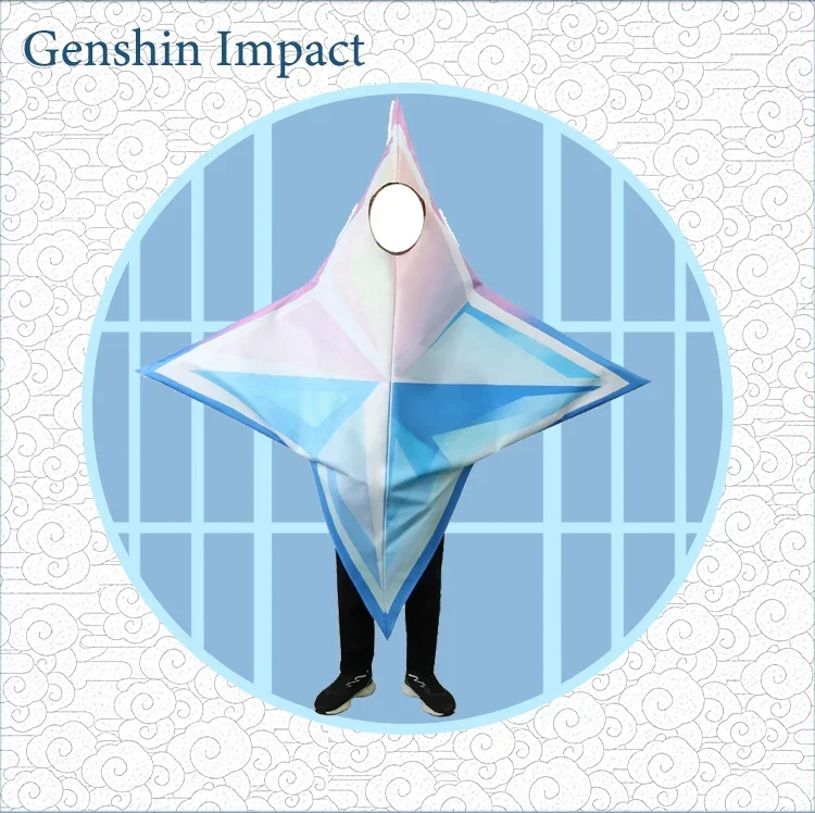 

Костюм для косплея Genshin Impact Primogems, Униформа, парик, Аниме Костюмы на Хэллоуин, Женская игра