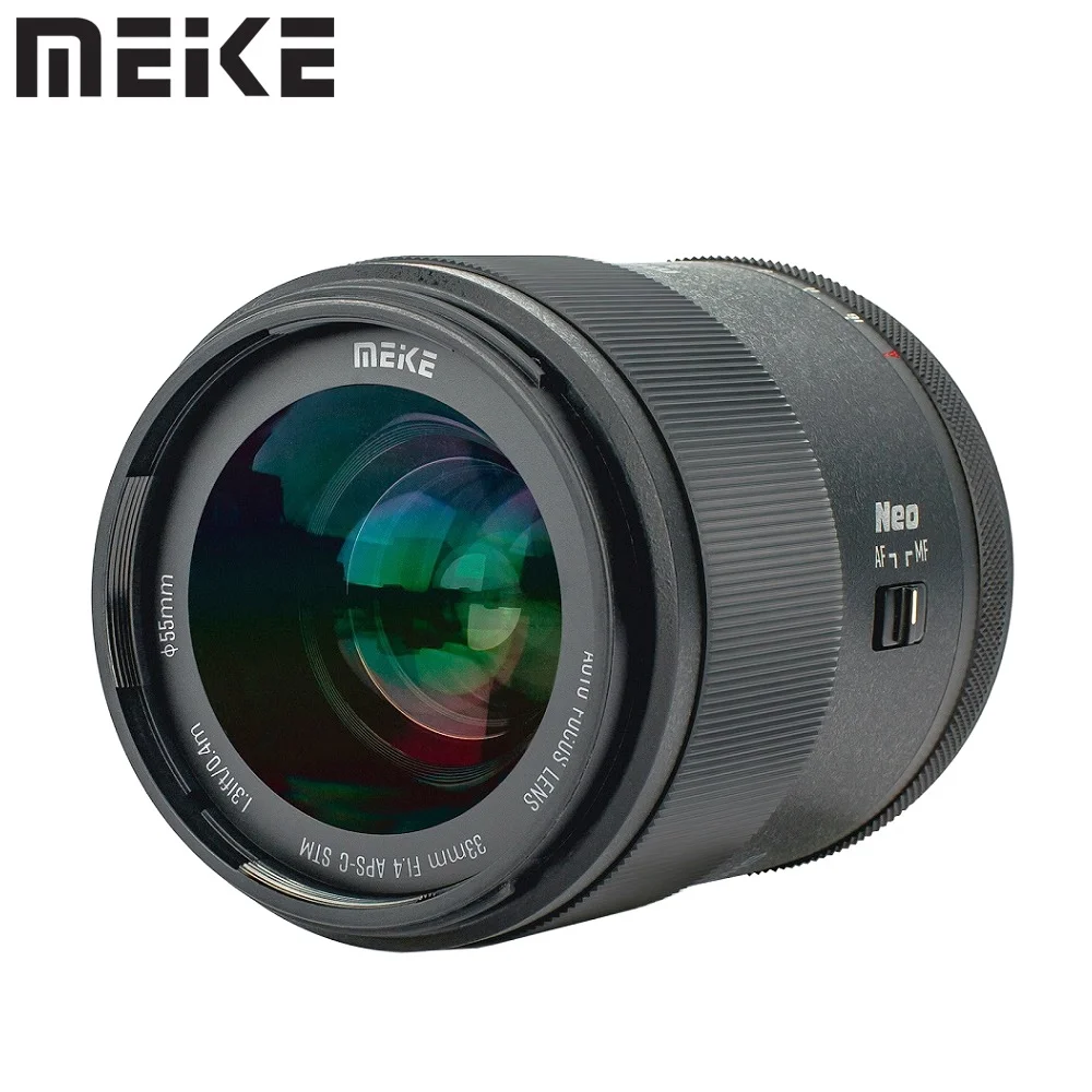 Meike 55 mm F1.4 Auto Focus STM Moteur Pas à Pas APS-C Objectif Portrait Compatible avec Les appareils Photo Fujifilm X Mount X-T1 X-T2 X-T3 X-T4 X-T5 X-T10 X-T20 X-T30 X-T100