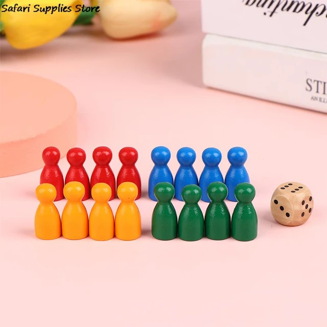 Ludo jogo de tabuleiro leve ludo jogo plástico multiuso simples portátil 5  em 1 jogo de tabuleiro ludo - AliExpress