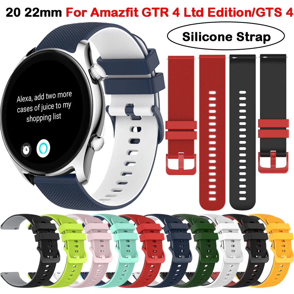 Per Amazfit Gtr 4 Cinturino In Edizione Limitata Per Amazfit Gtr 3 Pro/47Mm /Gts 4 3 2 2E Mini/Ghepardo/Bip 3 Pro 20Mm Cinturino Per Bracciale