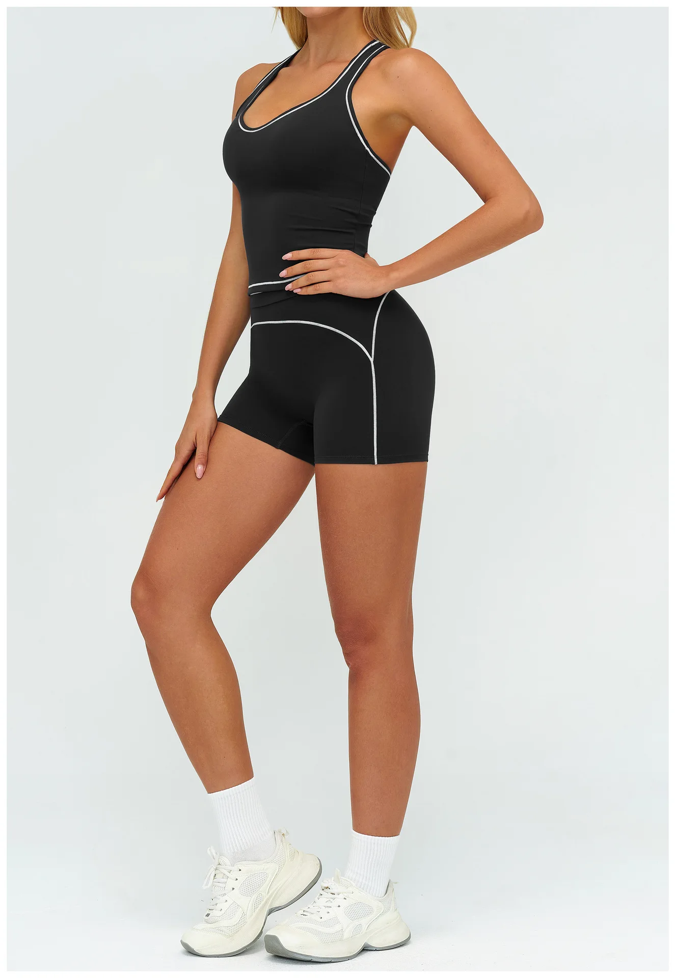 Débardeur Sport Femme avec Soutien-Gorge Intégré