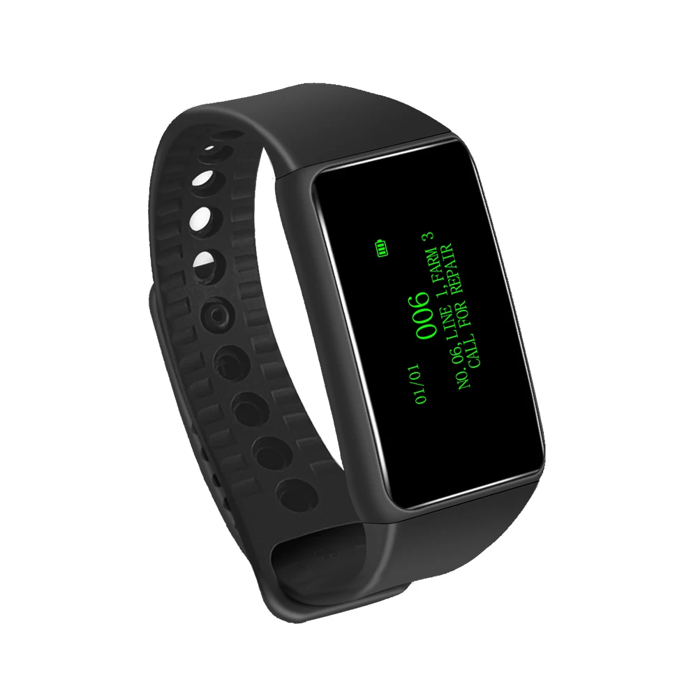 SINGCALL Wrist Bracelet Watch Rechargeable Receiver Pager, Wireless Calling System for Service Calling APE6700