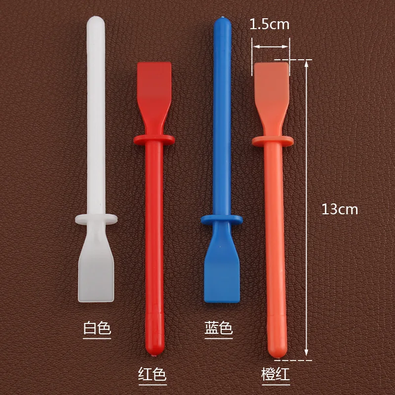 4pcs Leather Gluing Tool Handmade DIY Leather Art PP Material Repair Glue Paint Accessories Craft Tools