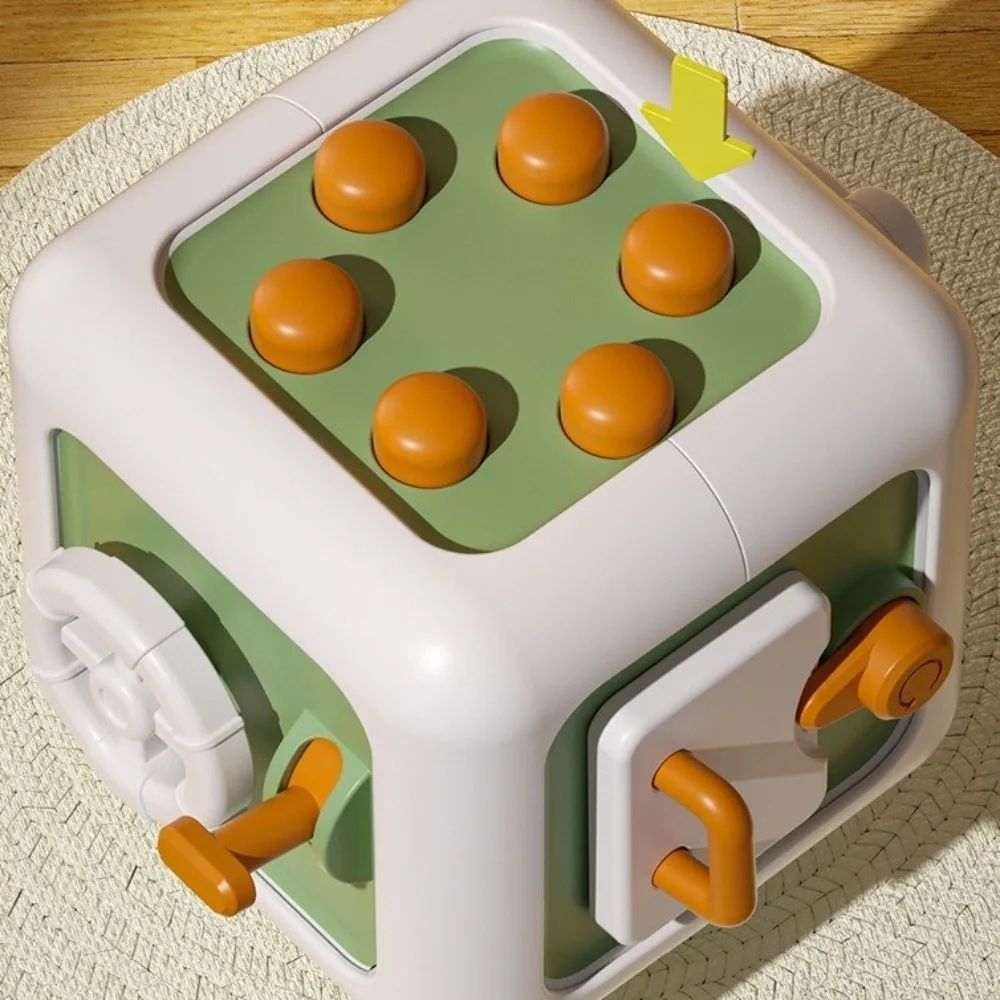Fine Motor Toy Early Education Activity Cube Drawer Switches Educational Montessori Sensory Toy Plastic