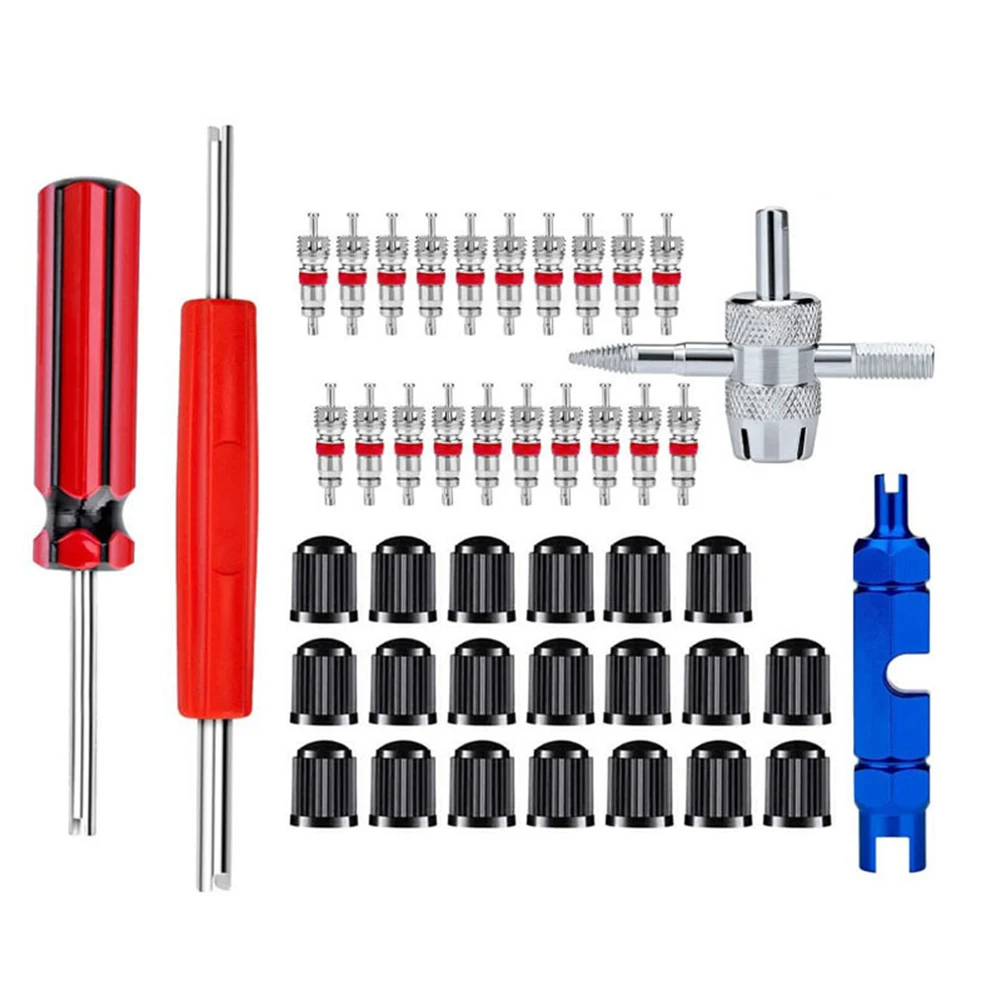 

Car Valve Repair Tool Accessories Installation Parts Plastic+Metal+Rubber Puller Remover Repair Tire Valve Stem