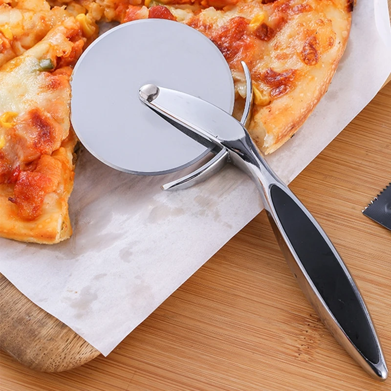 Stainless Steel Pizza Knife Durable Pizza Peel Pasta Cutter Wheel kIitchen Acce