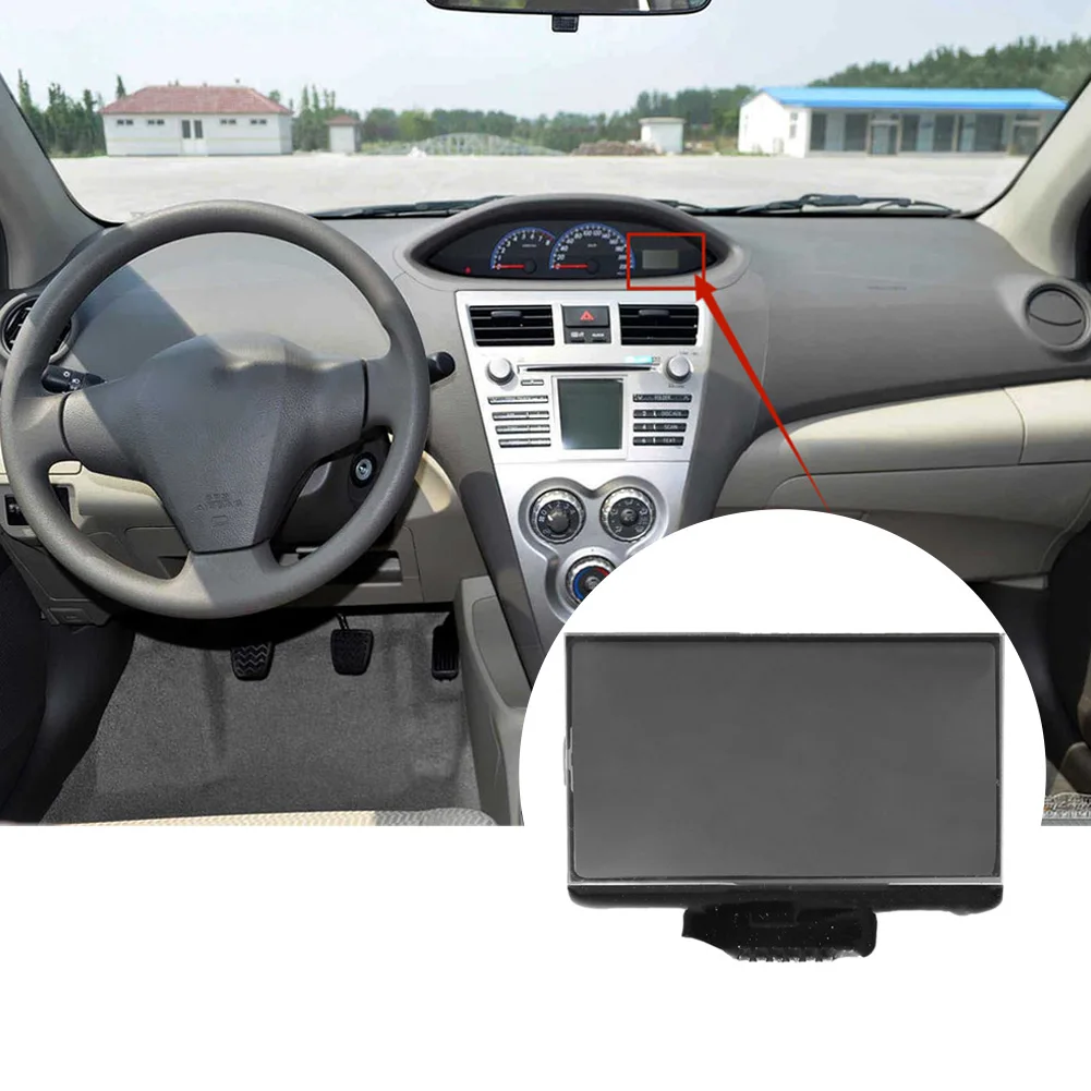 Car Interior Center Console Dashboard LCD Screen lcd display navigation touch screen car gauge cluster For Toyota Vios 2008-2012
