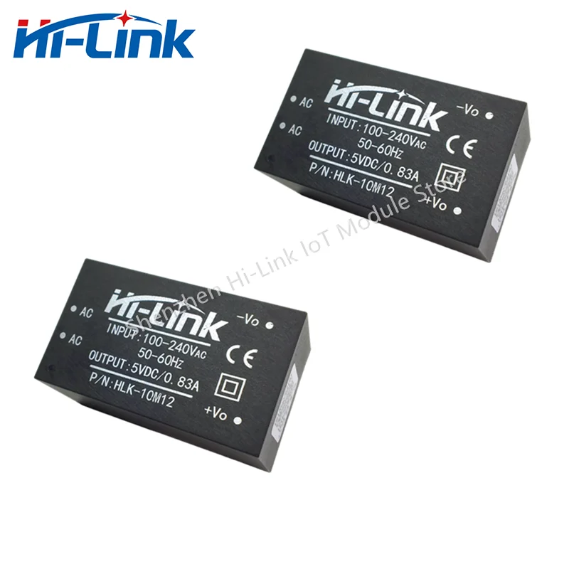 Intelligent Household AC DC 10W HLK-10M12 12V 0.83A Switch Power Supply Module Converter High Safety Isolation