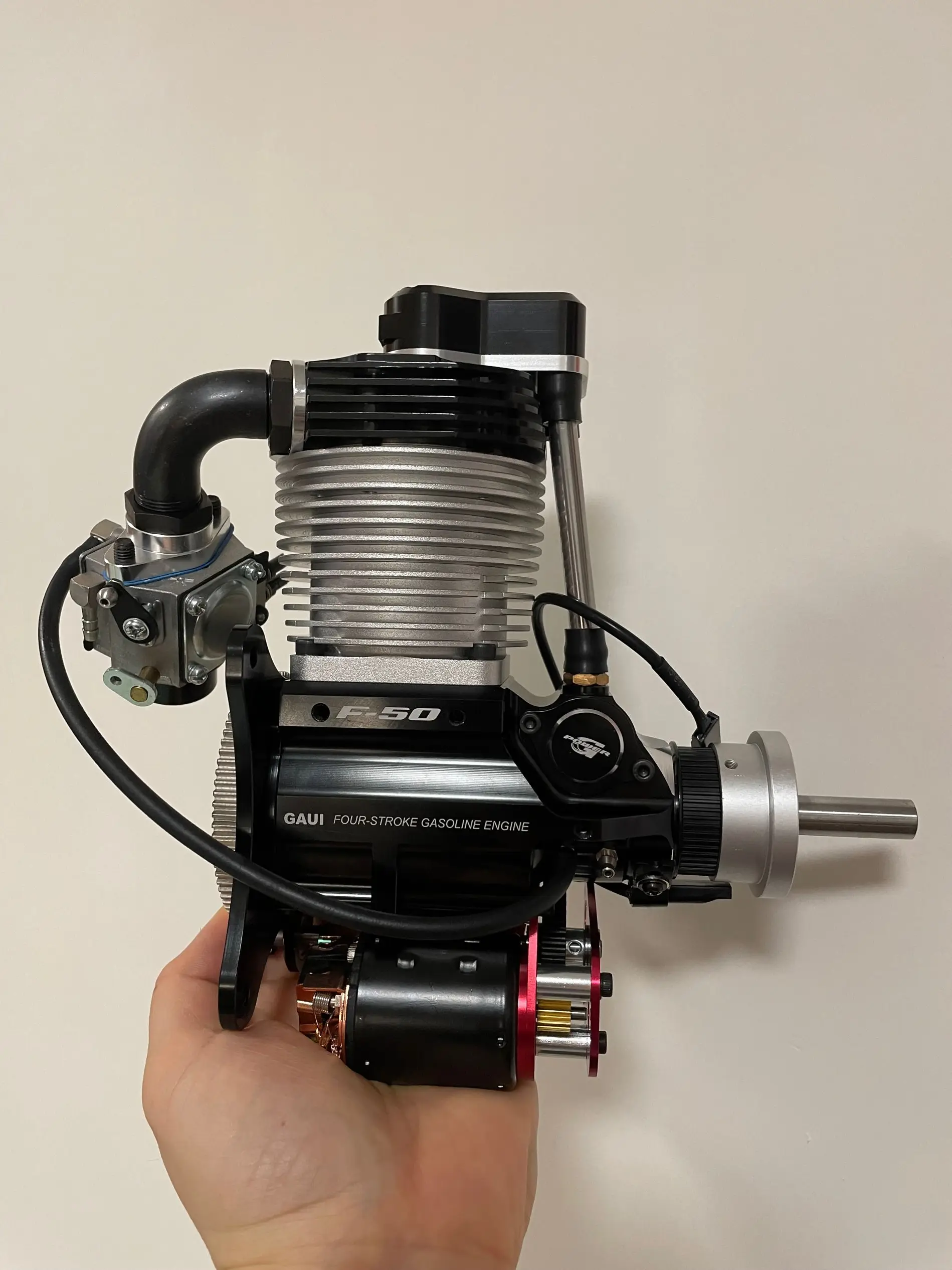 GAUI F-50R WIth Starter 90006 Rc Saito Engines Parts Four