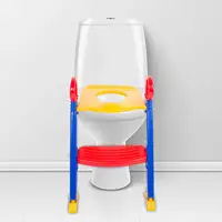 Potty Seat with Step Stool Ladder Chair Sturdy Portable Travel Seats for Baby Girls 1