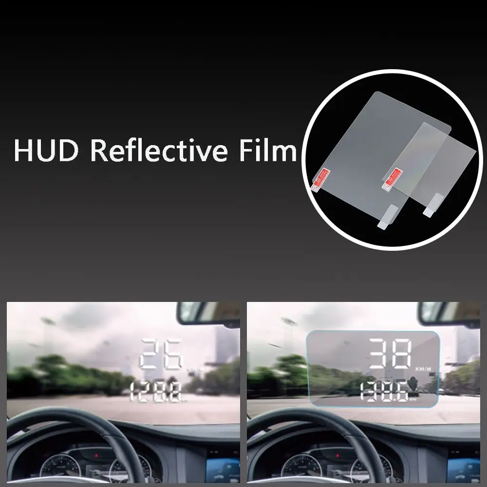 Auto Car Windshield Reflective Film For Head Up Display HUD Transparent Clear