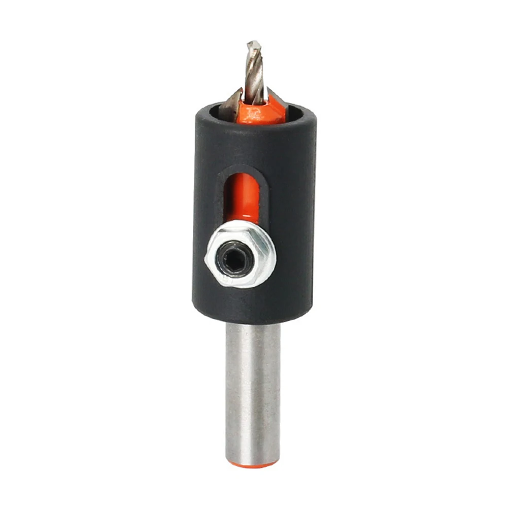 

Woodworking Tools Round Shank Countersink Drill Bit Stopper Self Tapping Screw Taper HSS Milling Cutter Woodworking Drill Bit