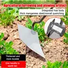 High-toughness agricultural triangular hoe digging trenches Multi-purpose hoe Durable farm tools 4