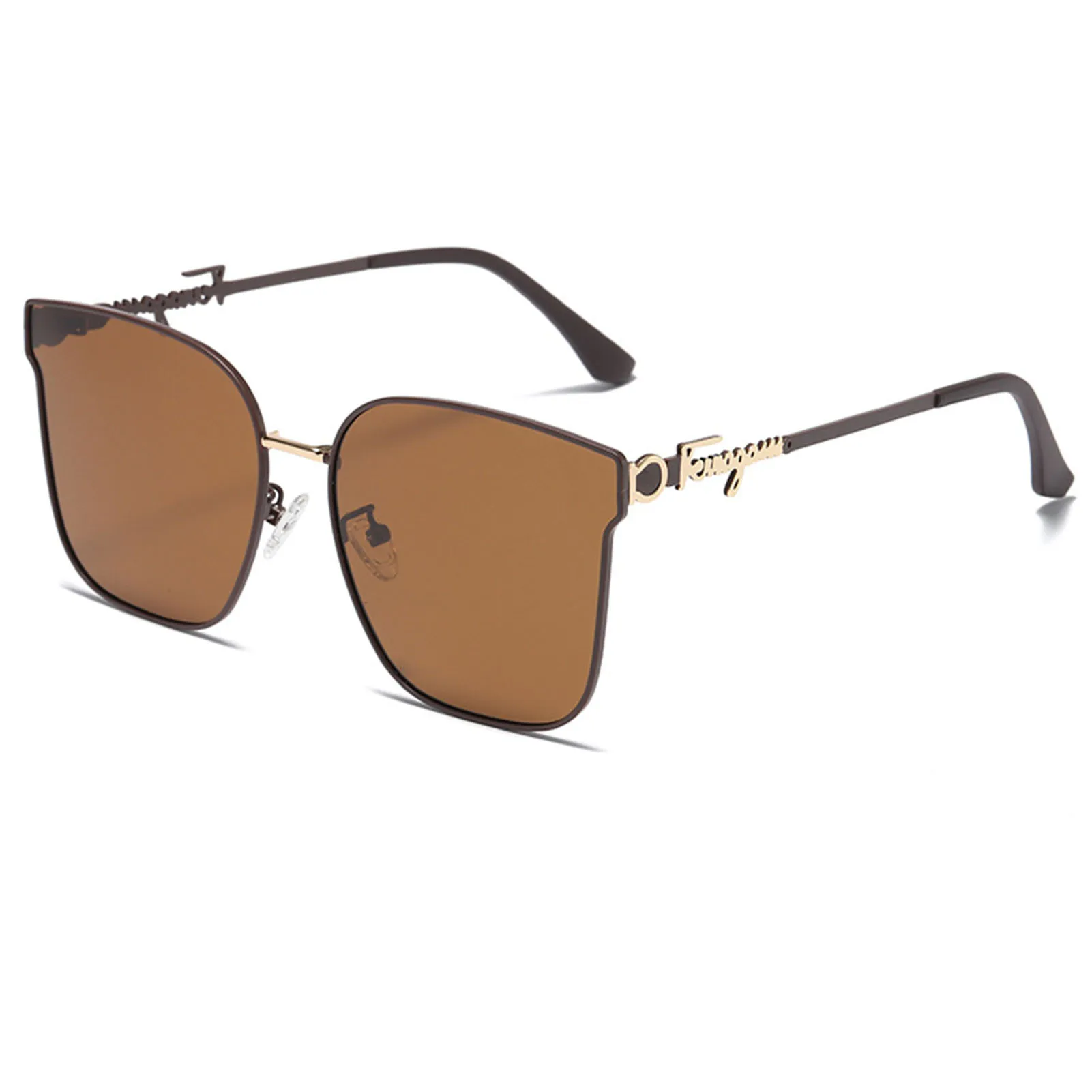 

Large Women's Glasses With Full Frame Fashion Gradient Sunglasses For Daily Life