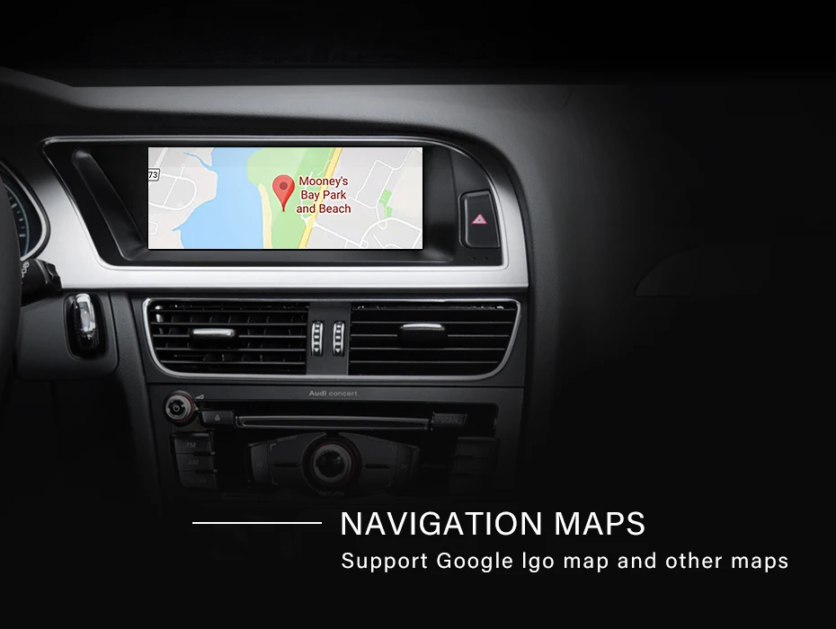 NEW UI Snapdragon665 8.8inch Android13 Wireless Carplay AUTO For AUDI A4 S4 B8 C