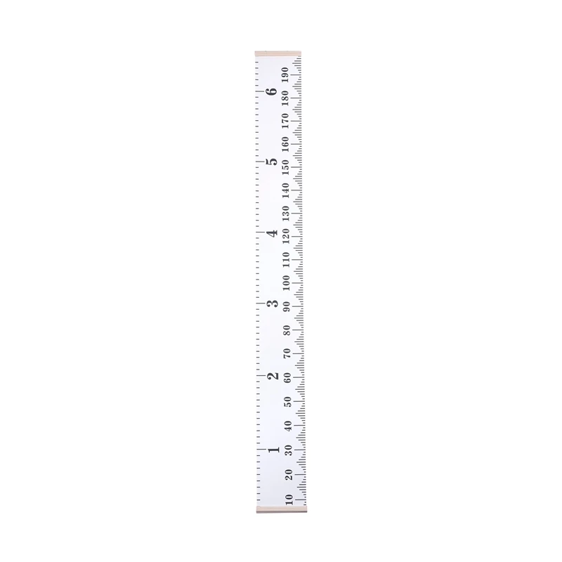 A15F-Baby Growth Chart Handing Ruler Wall Decor For Kids, Canvas Removable Height Growth Chart 79Inchx 7.9Inch