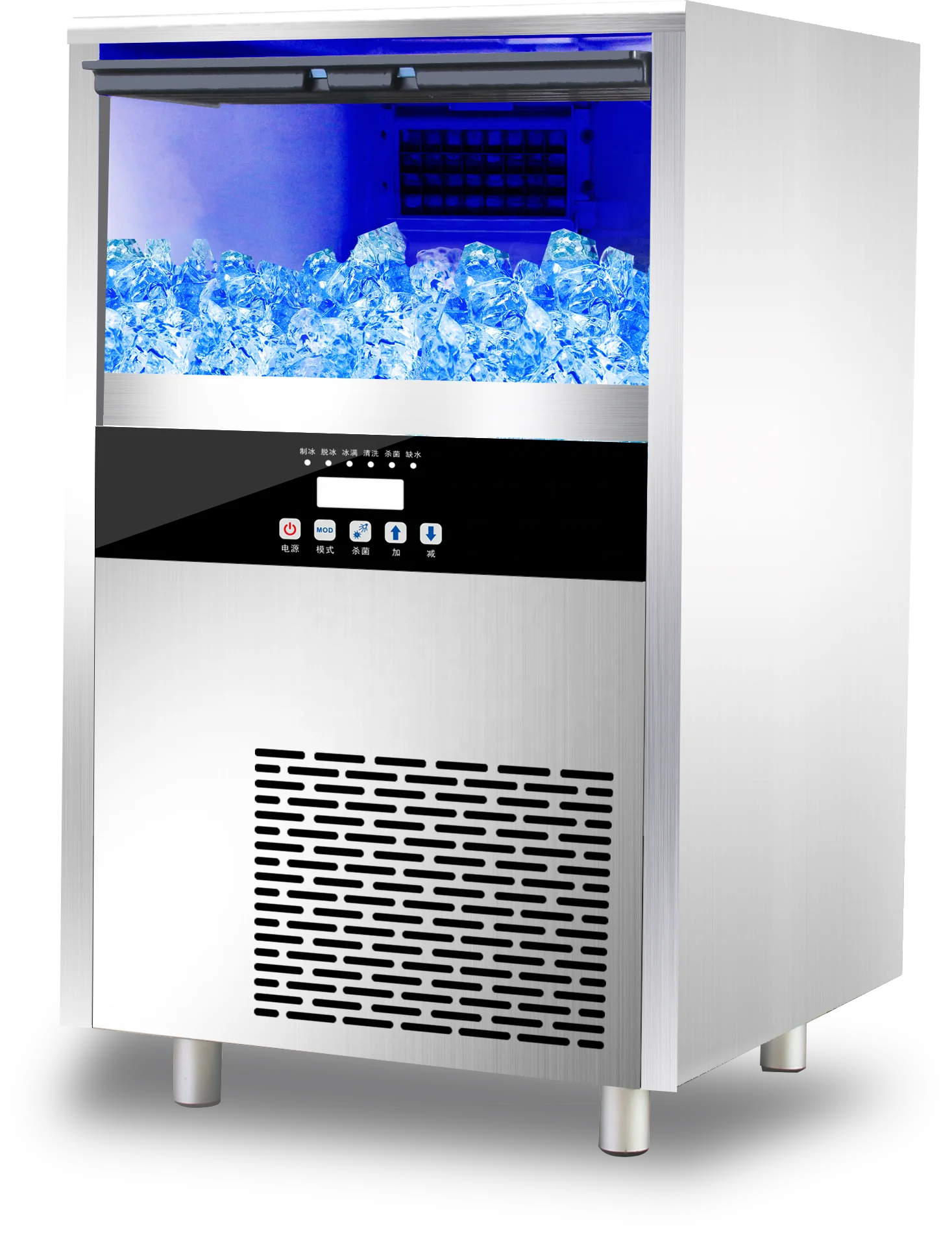 

Mvckyi GQ-30 commercial machinery for small business wholesale 2 in 1 portable ice ball maker ice cube ice maker