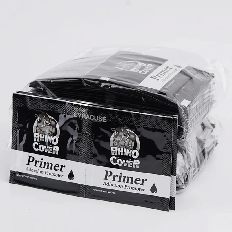 10/30/50/100pcs Primer Adhesion Promoter Bag Non Woven Wipes Auto Parts Adhesion Auxiliary Glue For Double Sided Tape Enhancer 6