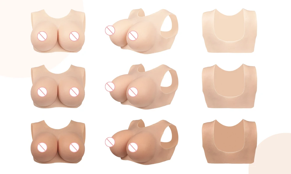 Silicone Breast Forms BCDEG Cup Fake Boobs Round Collar for Crossdressing  Breast Plate Mastectomy Cosplay Bra Elastic Cotton Filler : :  Clothing, Shoes & Accessories