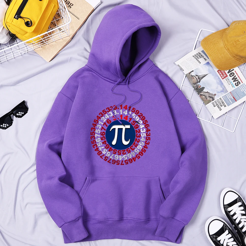

Mathematical Formula Π 3.14 Men'S Clothing Fleece Oversized Hoodie Vintage All-Match Hooded Outdoor Harajuku Men'S Tops