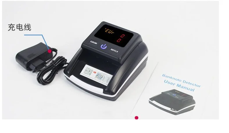 Money Counter Counterfeit Bill Detector Automatic Money Detection By UV MG IR Im