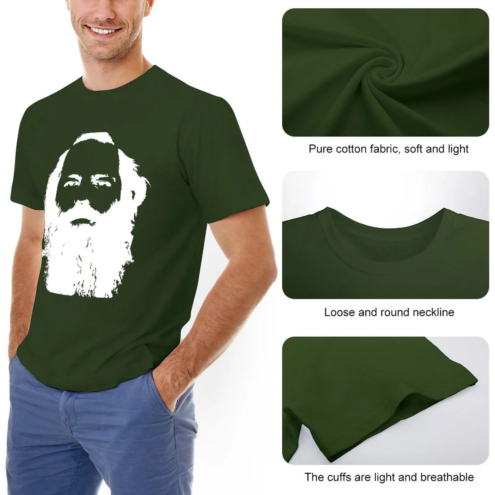 Rick Rubin crew neck T-shirt