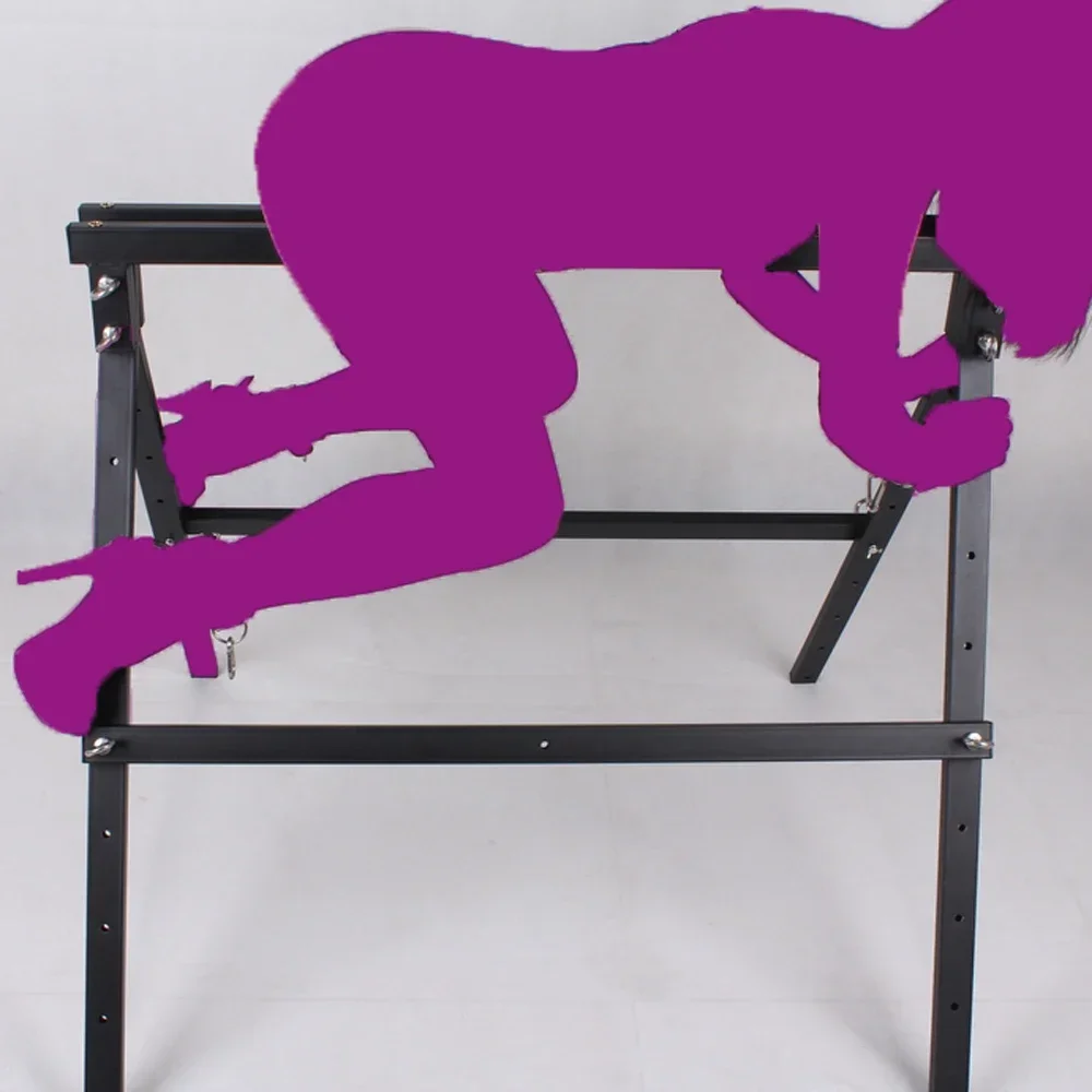 Bdsm Furniture Stainless Steel Tripod SM Goods Restraint Tool Forced Spread Legs Love Seat Sex Toys for Couples Sexy Equipment