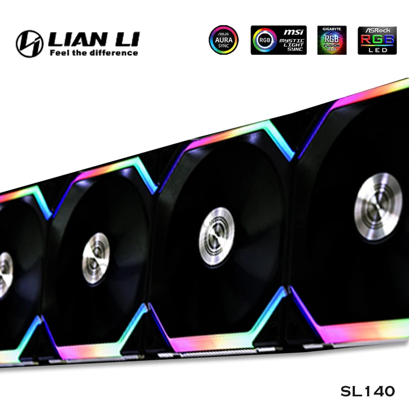 LIAN LI UNI Fan SL140 V1 Modular Computer Water Cooling