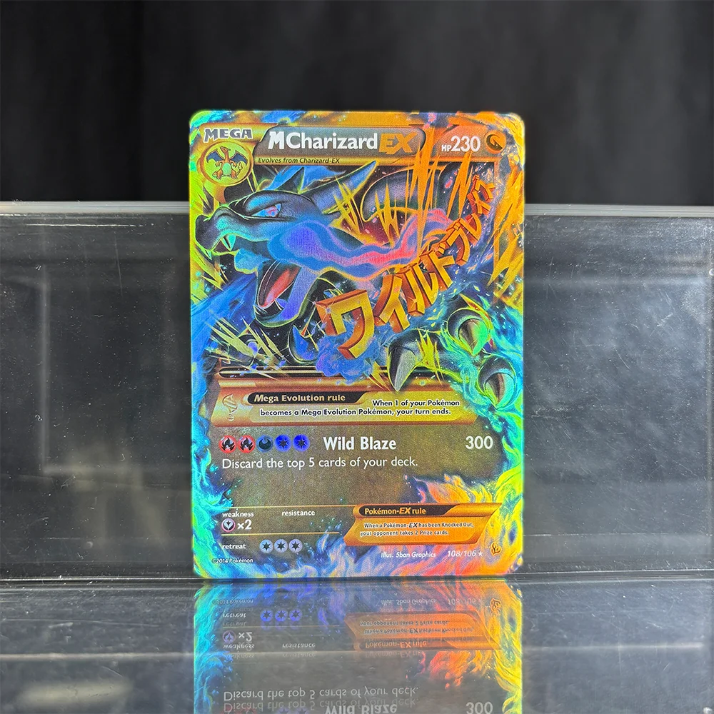 Authentic Holo Rare Charizard Proxy Card - Premium TCG Collectible