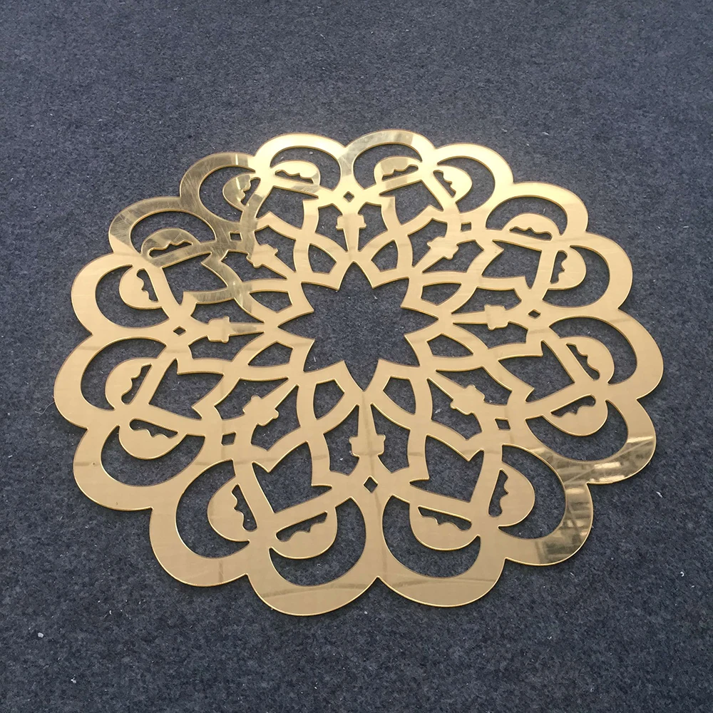 

50 шт., декоративные подставки для чашек в форме цветка