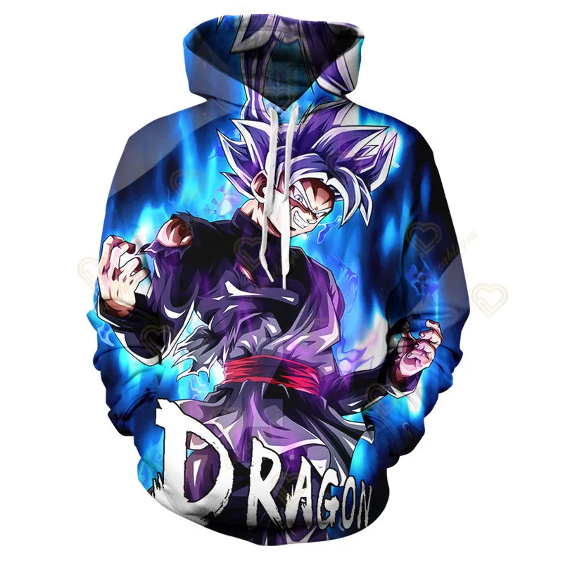 

Hot Anime Dragon Ball Z 3D Print Sweatshirts Boys Girls Cartoons Hooded Sweatshirts Kids Fashion Pullovers Clothes