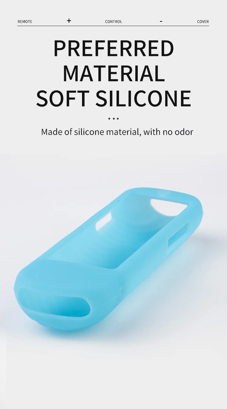 Description Picture 6 of itemTCL Roku TV Steam Wand 3600R Remote Control Protective Case, Silicone Cover Shockproof Remote Control Skin, Anti-Slip Universal