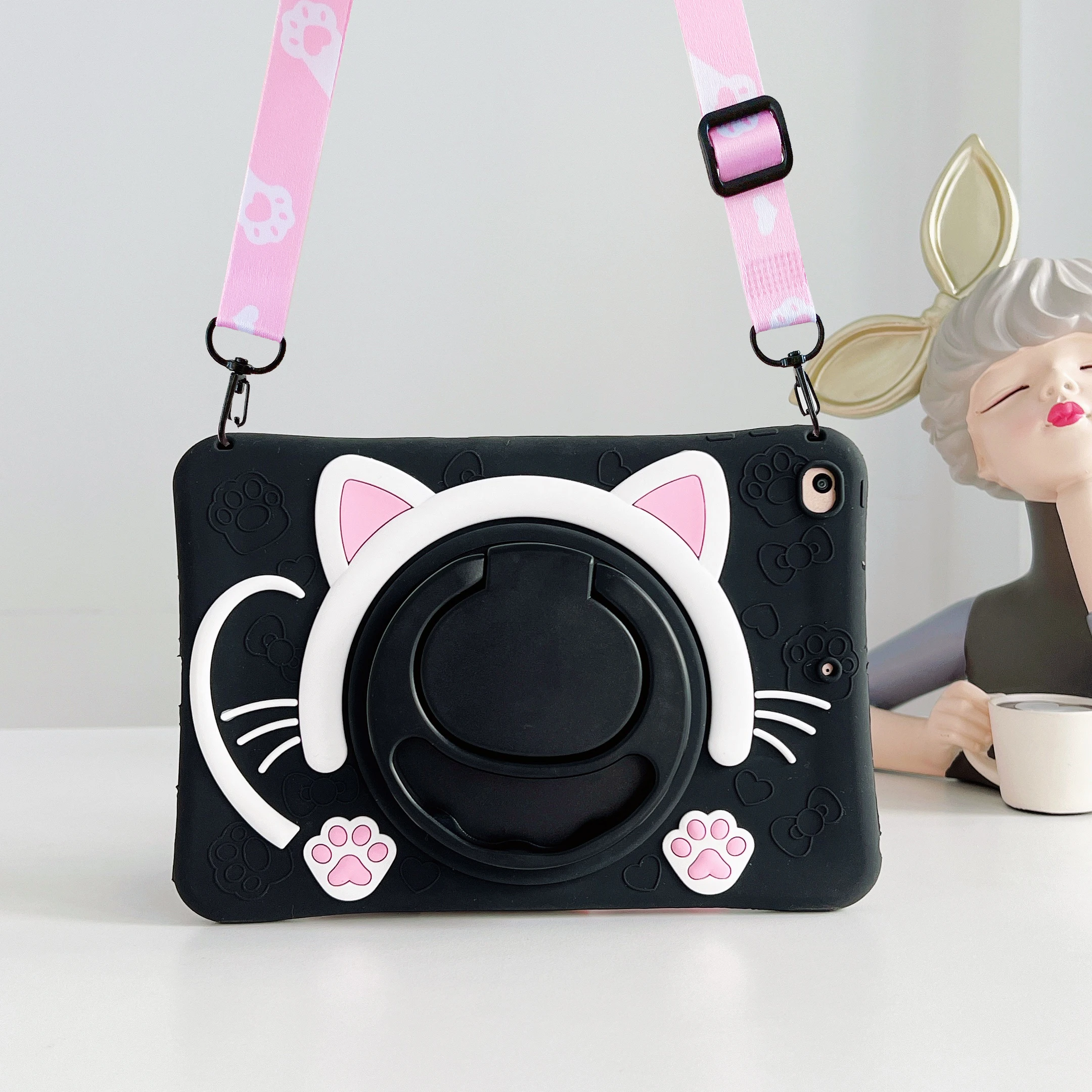 Kids Cartoon Tablet Stand Cover, Protective Case