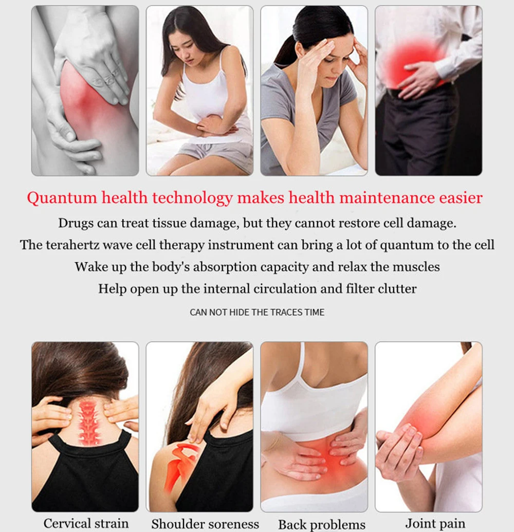 NEW Thz Terahertz Wand THz Miracle Tera Hertz Wand Blower Hot Air Blower Body Pain Relief Cell Light Magnetic Healthy Device 6