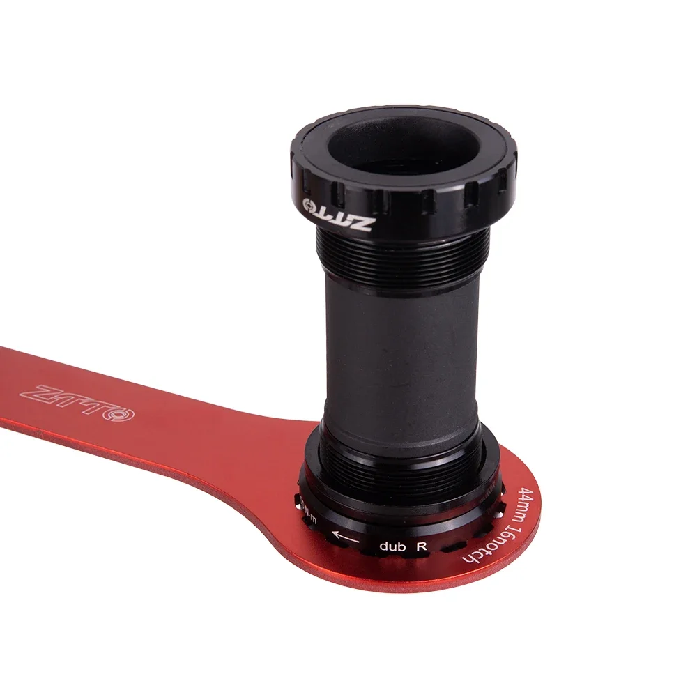 Bicycle Bottom Bracket ZTTO BSA DUB MTB Road 68 73mm BsA 68 Shell 28.99mm Spline Axis Central