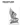 Wing Temporary Tattoo,Lasts To 15 Days New Technology Magic Waterproof Semi Permanent Sticker. 3