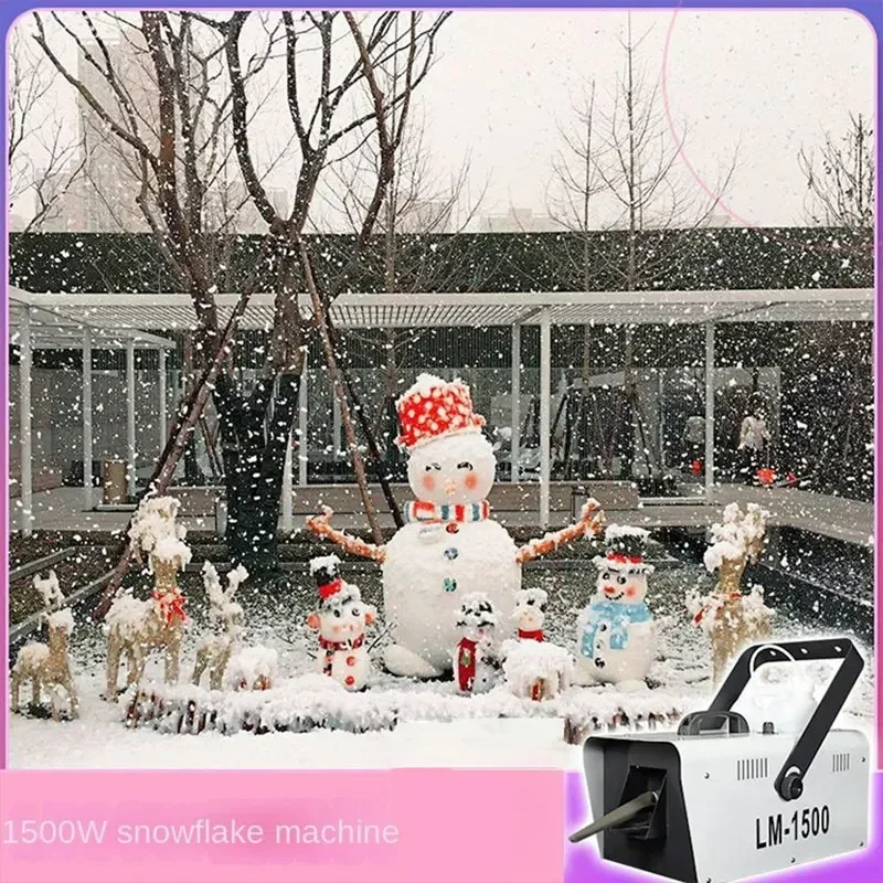 

Снегоуборочный вентилятор Рождественская сцена Свадебная имитация снега искусственный снег
