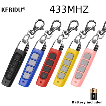 4CH Telecomando 433 MHz Chiave per auto Porta del garage Apri cancello Duplicatore telecomando Clone Codice clonazione Trasmettitore a 4 pulsanti