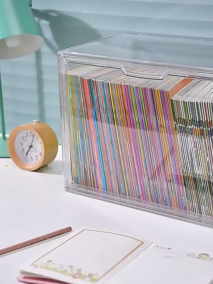 Really Good Stuff, durevole porta libri e raccoglitori, set di 12, fiume - ideale per organizzare libri, riviste, cartelle e molto altro - facile da pulire