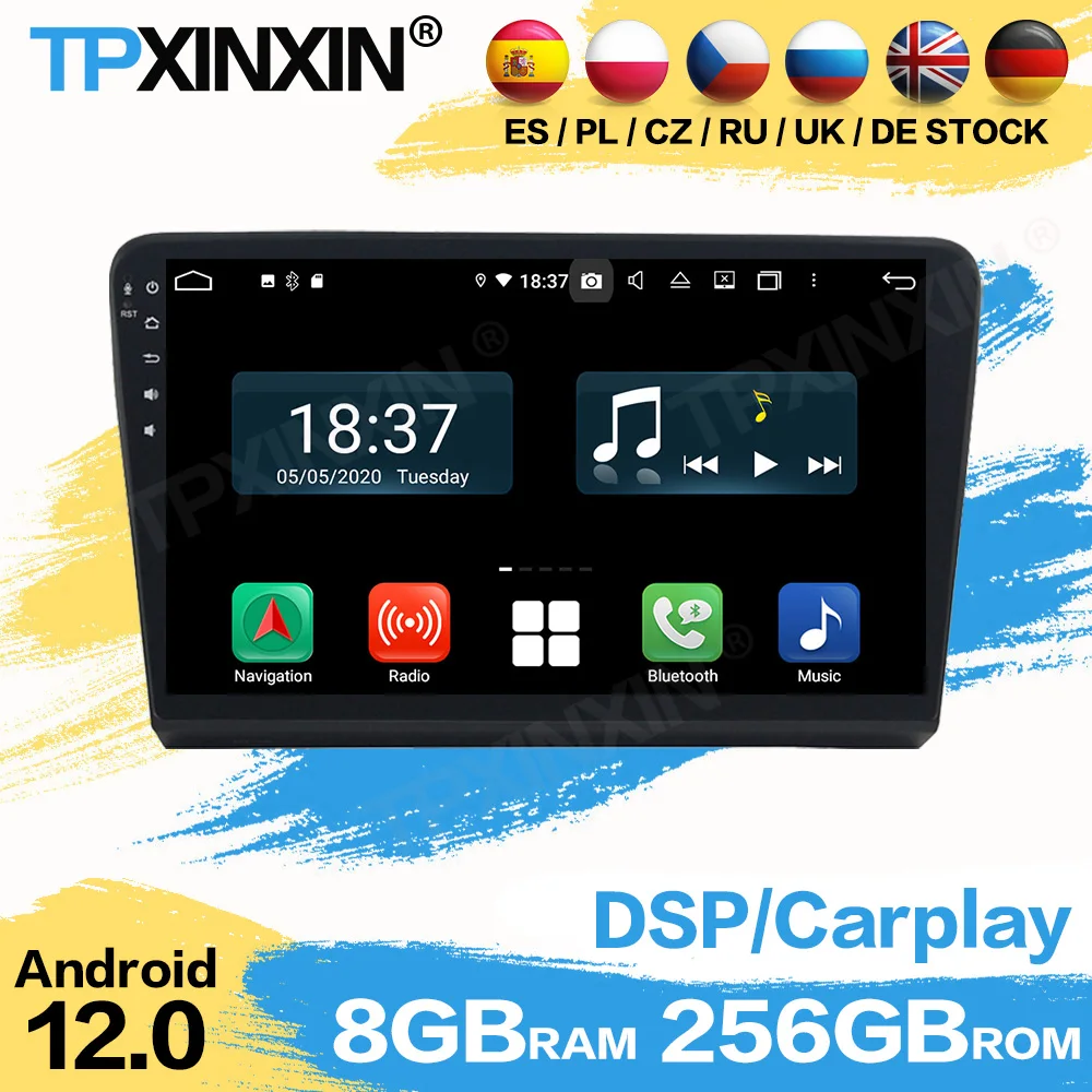 

Car Radio Coche With Bluetooth Android For VW Bora 2013 GPS Navigation Automotive Multimedia Stereo Receiver Upgrade Head Unit